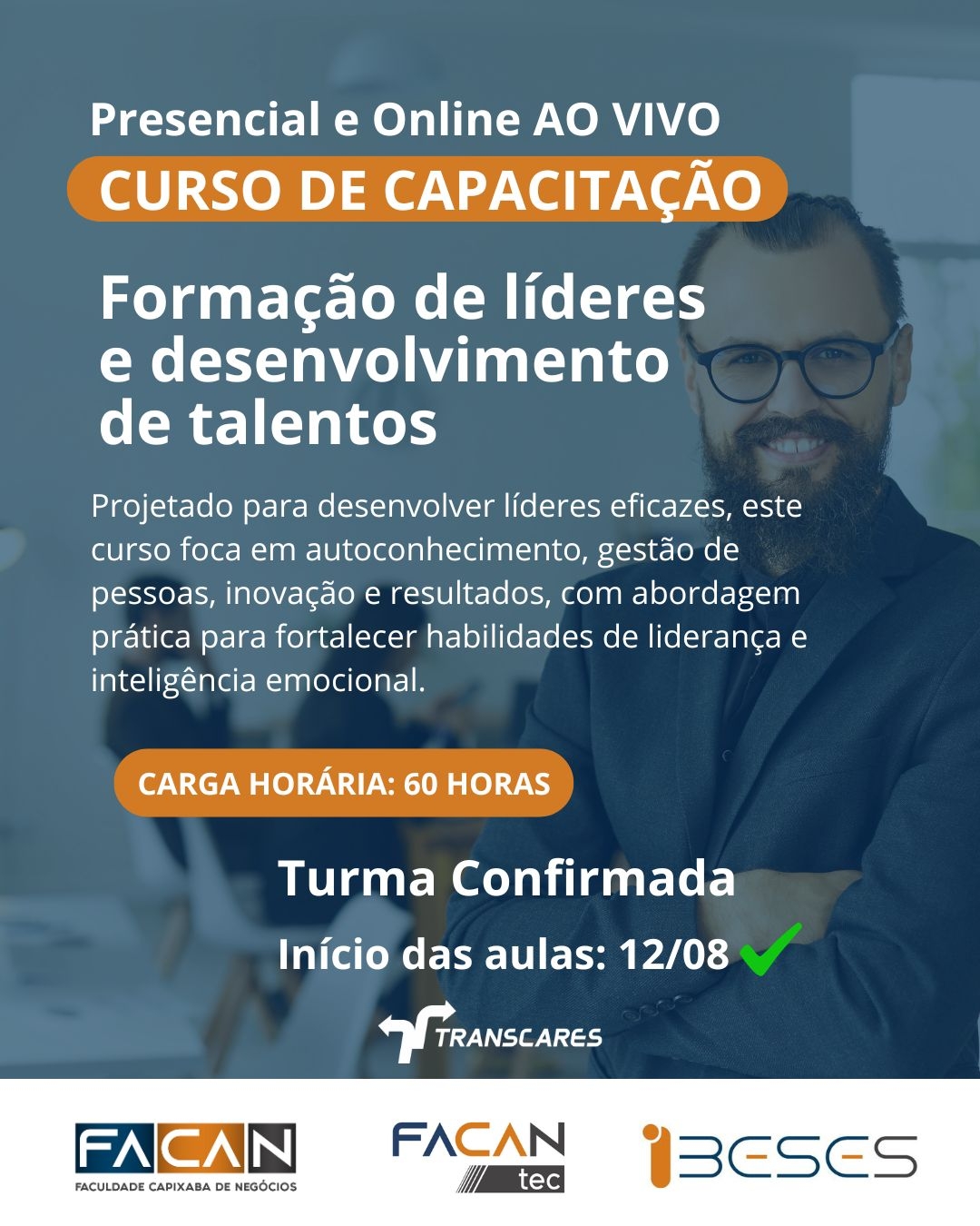 CURSO DE FORMAÇÃO DE LÍDERES E DESENVOLVIMENTO DE TALENTOS